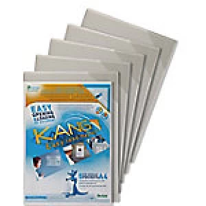 Image of Tarifold Envelopes 194690 Transparent A4 10 Sheets Plastic 21 x 0.7 x 29.7cm 5 Pieces