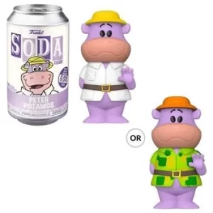 image of Hanna Barbara Peter Potamus Vinyl Soda Figure in Collector Can