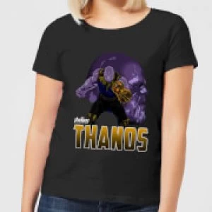 image of Avengers Thanos Womens T-Shirt - Black - XXL