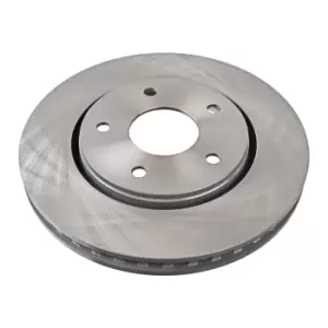 Single of Brake Discs 43935 by Febi Bilstein Front Axle