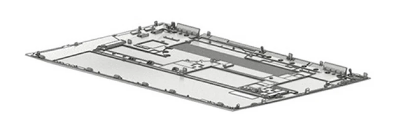 Image of HP M46055-001 laptop spare part Bottom case