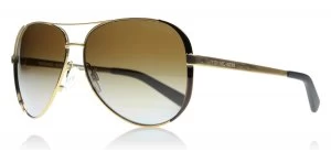 Image of Michael Kors Chelsea Sunglasses Gold 1014T5 Polariserade 59mm