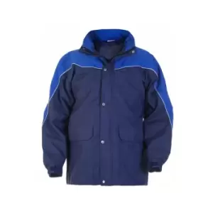 Image of Uitwijk (uw)sns w/proof parka navy/royal blue sml - Hydrowear