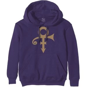 image of Prince - Symbol Unisex Large Hoodie - Purple