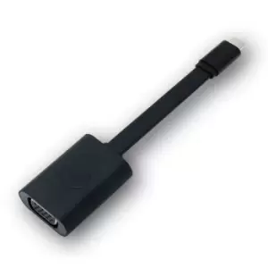 Image of DELL DBQBNBC064 video cable adapter USB Type-C VGA (D-Sub) Black