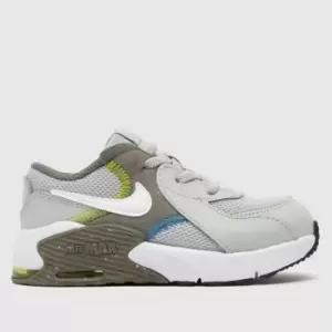 Image of Nike Light Grey Air Max Excee Boys Toddler Trainers