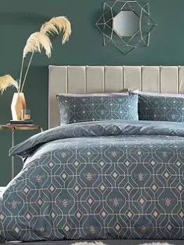 Image of Furn Bee Deco Duvet Set French Blue - Db