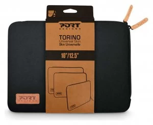 image of Port Designs Torino 10-12.5" Laptop Sleeve - Black