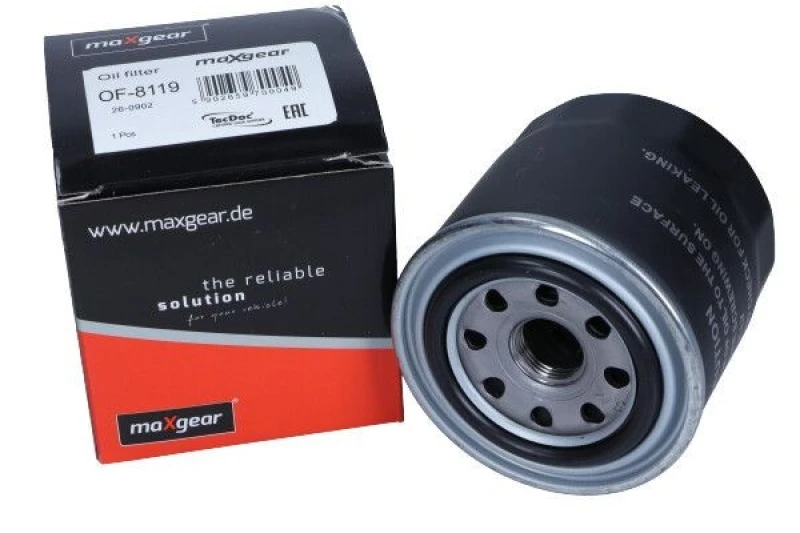 Image of MAXGEAR 26-0902 Oil filter Spin-on Filter, with one anti-return valve Oil Filter (7)