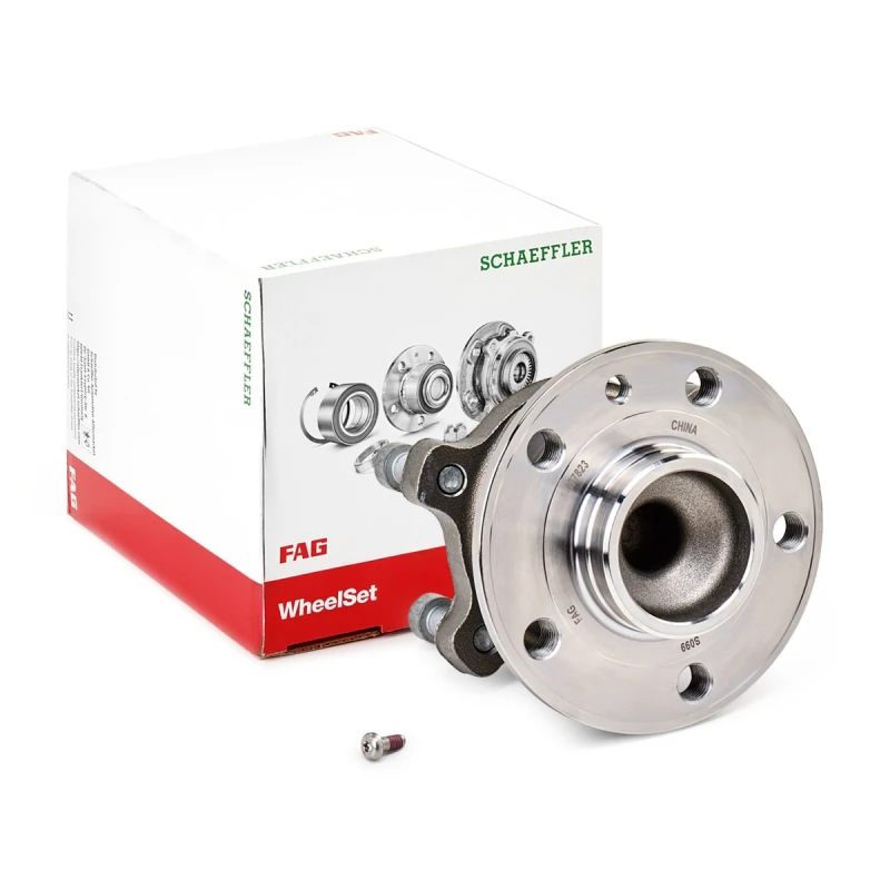 Image of FAG 713 6604 70 Wheel bearing kit Photo corresponds to scope of supply Wheel Bearing Kit (654)
