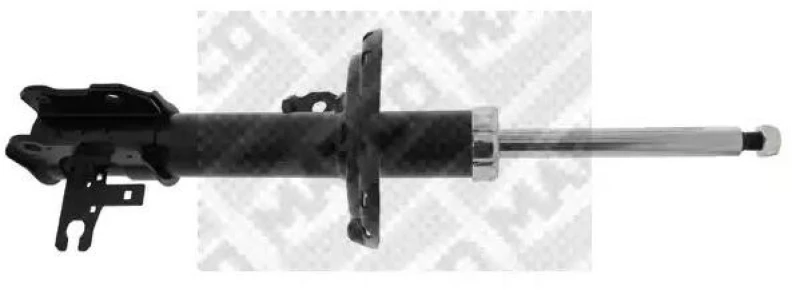 Image of MAPCO 40723 Shock absorber Front Axle Right, Gas Pressure, Twin-Tube, Spring-bearing Damper, Top pin Shock Absorber (854)