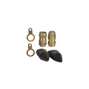 Image of MCW25K SWA Brass Cable Gland Kit Outdoor 25mm - Schneider Electric