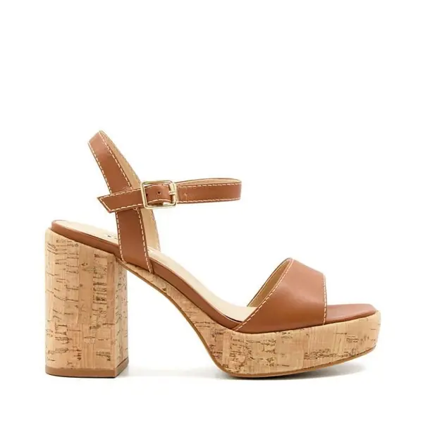 Image of Dune London Dune Jodi Ld42 Block Heels 4 (37) Brown 24321105240