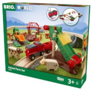 image of Brio World - Animal Farm Set