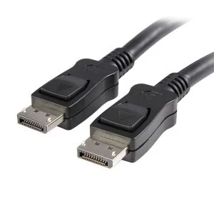 image of StarTech 2m DisplayPort Cable with Latches MM