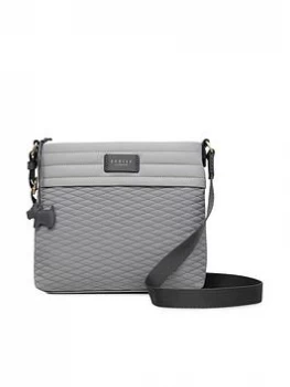 image of Radley Penton Mews Medium Zip Top Crossbody Bag - Ash