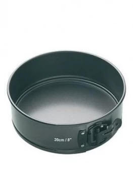 image of Masterclass Non-Stick Quick Release Springform Cake Tin With Loose Base ; 20 X 7 Cm