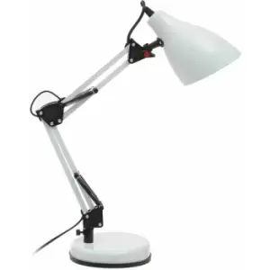 image of Finley White Desk Lamp - Premier Housewares