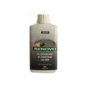 Soft Top Reviver - Black - 500ml - RHRBLA5001115 - Renovo