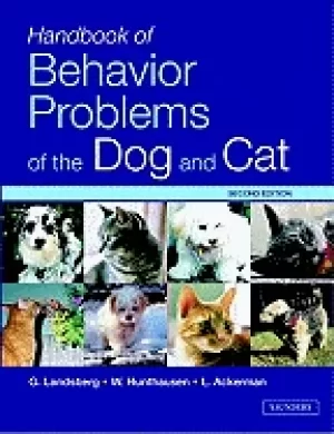 Image of handbook of behavior problems of the dog and cat