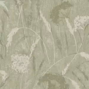 Holden Decor Pappus Sage Wallpaper - 10.05m x 53cm