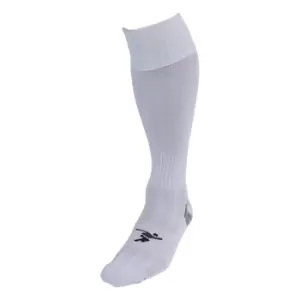 Image of Precision Childrens/Kids Pro Plain Football Socks (12 UK Child-2 UK) (White)