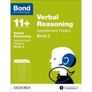 Image of Bond 11+: Verbal Reasoning: Assessment Papers : 11+-12+ years Book 2