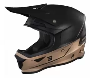 image of SHOT Furious Raw 3.0 Black Bronze Matt Offroad Helmet L