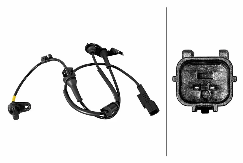 Image of HELLA ABS sensor HELLA 6PU 358 219-271