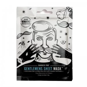 image of BARBER PRO Gentlemens Sheet Mask Rejuvenating & Hydrating