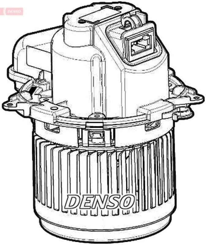 Image of DENSO Blower motor DENSO DEA23025