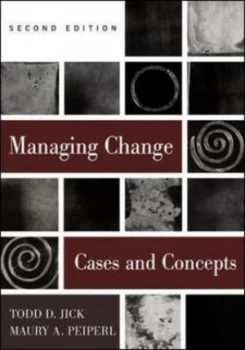 Image of Managing Change by Todd D Jick Hardback