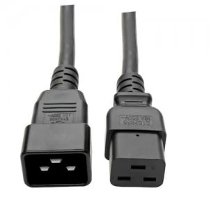 Image of Tripp Lite Power Extension Cord C19 to C20 Heavy Duty 15A 250V 14 AWG