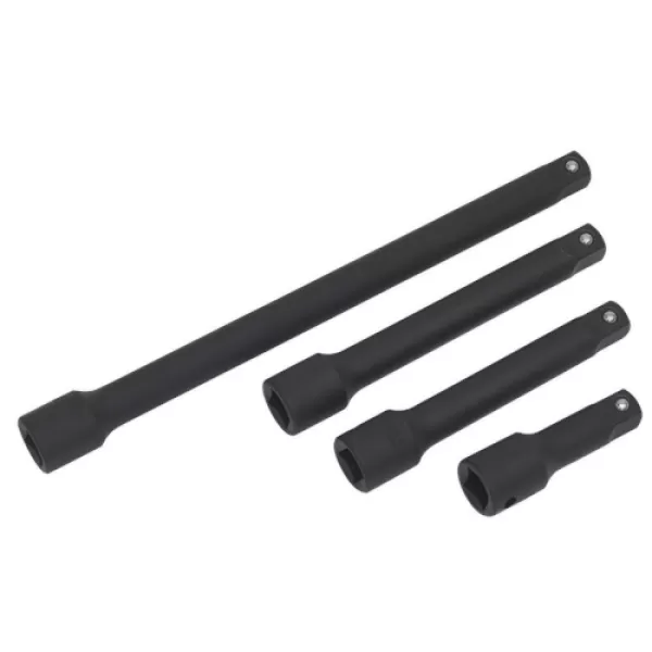 Image of Genuine SEALEY AK5513 Impact Extension Bar Set 4pc 1/2Sq Drive