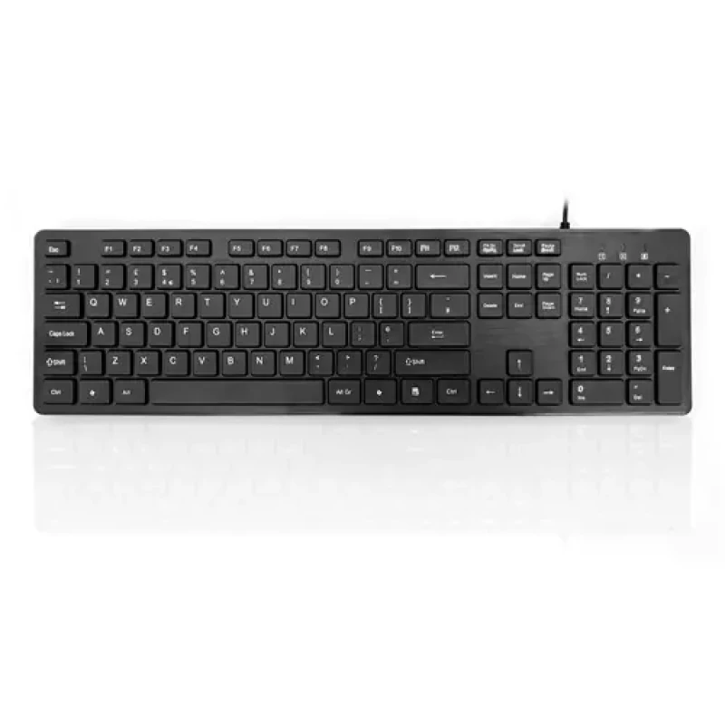 Image of Accuratus 276R V4 keyboard Universal USB QWERTY English Black