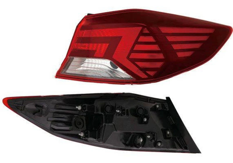 Image of ALKAR 2242618 Rear light Outer section, without bulb holder, Right, PY21W Combination Rearlight (391)