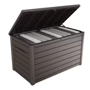 image of Keter XXL 870L Deck Storage Box - Brown