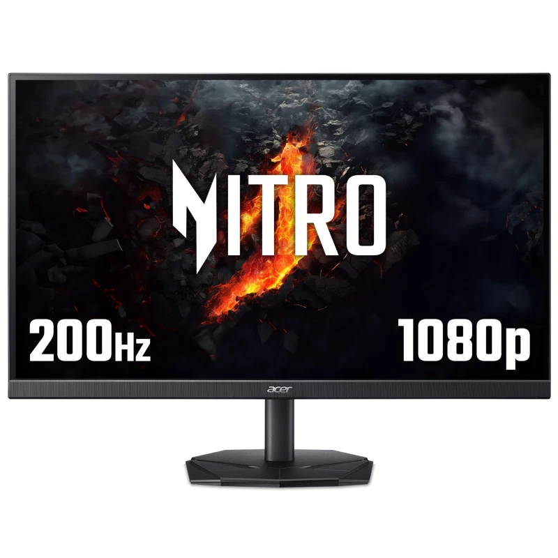 Image of Acer Acer KG1 Nitro KG241YX1 - 23.8" Full HD (1920x1080), 200Hz, 0.5ms, ZeroFrame, FreeSync Premium Gaming Monitor UM.QX1EE.104