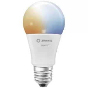 Image of LEDVANCE 4058075778412 LED (monochrome) EEC F (A - G) E-27 Pear shape 9 W = 60 W Warm white to cool white (Ø x H) 60 mm x 60 mm