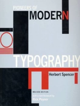 Image of Pioneers of Modern Typography by Herbert Spencer Paperback