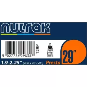 Image of Nutrak 27.5 x 1.9-2.35 Presta Valve Inner Tube - Multi