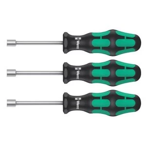Image of Wera 395 HO/3 Sanitary Nutspinner Set, 3 Piece