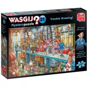 Image of Trouble Brewing Jigsaw Puzzle - 1000 Pieces