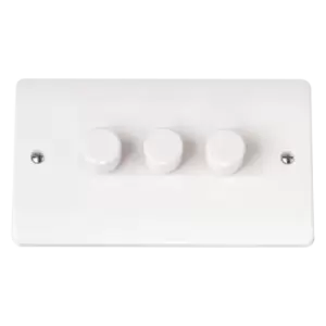 Image of 3 GANG 2 WAY 250VA DIMMER