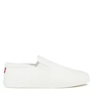 image of Levis Womens Decon Slip On Sneakers - White