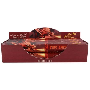 Image of Pack of 6 Fire Dragon Incense Sticks by Anne Stokes