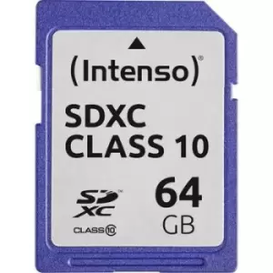 image of Intenso 3411490 SDXC card 64GB Class 10