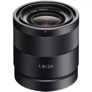 image of Sony SEL24F18Z 24mm f/1.8 E-Mount Carl Zeiss Sonnar Lens