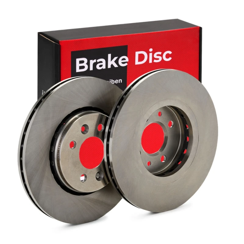 Image of RIDEX 82B1223 Brake disc Front Axle, Vented, Cast Iron, Uncoated, Untreated, without bolts/screws Cast Iron Brake Disc (82)
