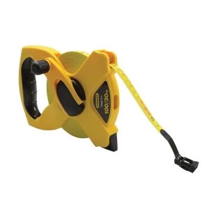 Image of Stanley Tools Open Reel Fibreglass Tape 60m/200ft (Width 13mm)